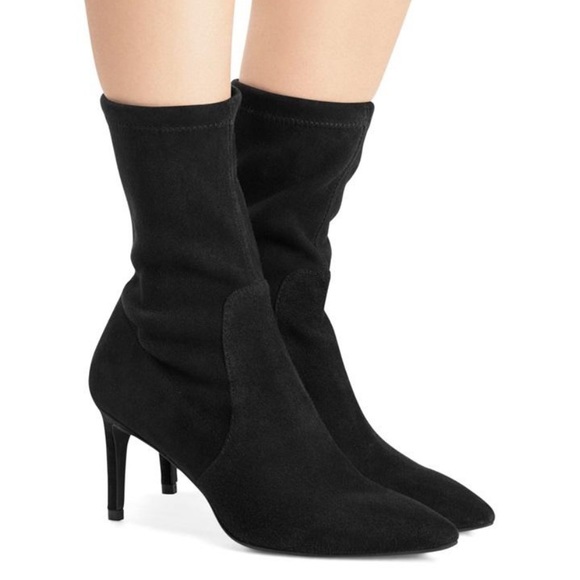 New sStuart Weitzman wren pointy toe bootie 8.5 - Picture 4 of 6